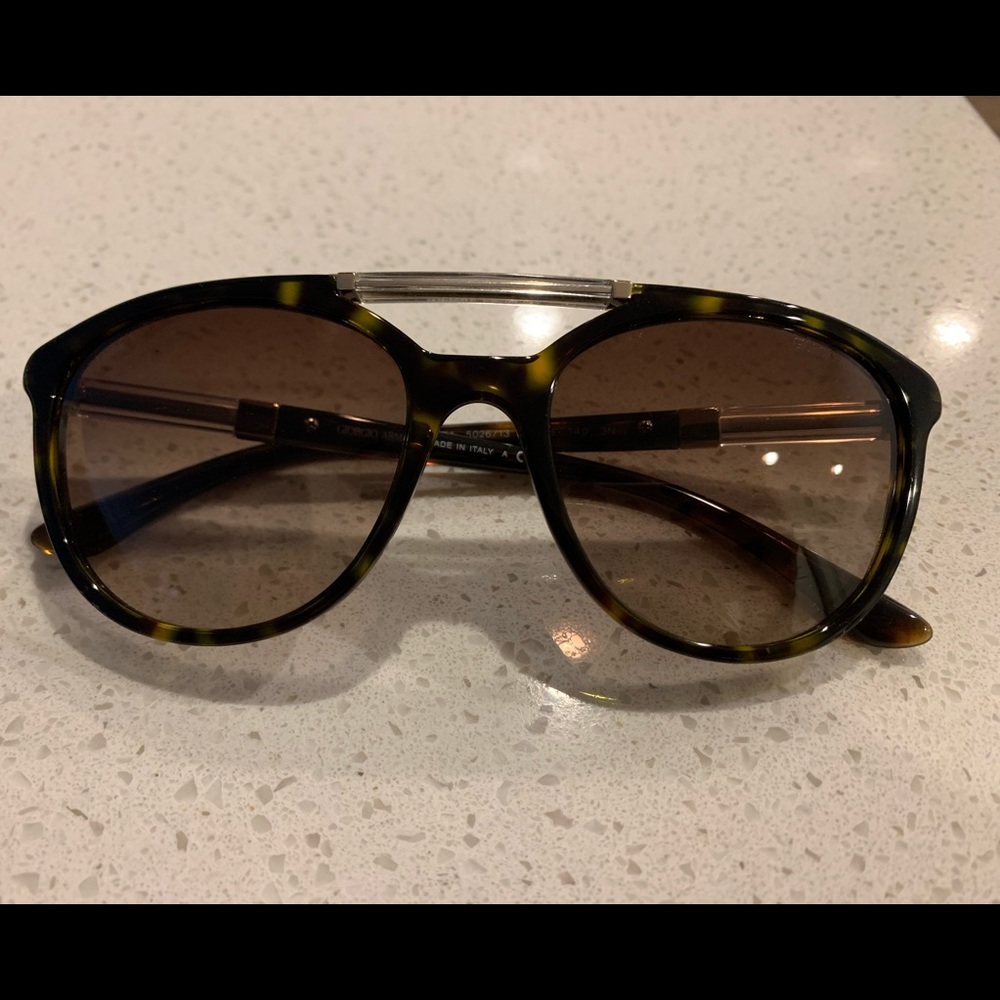 Armani Clubmaster/ Aviator Designer Sunglasses